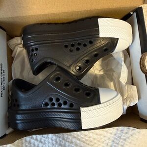 Converse Black and White Infant Sneakers
